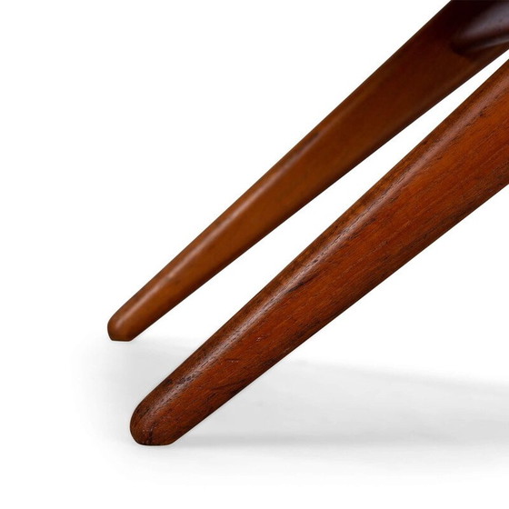 Image 1 of Vintage teakhouten salontafel "smile" van Johannes Andersen, Denemarken 1957