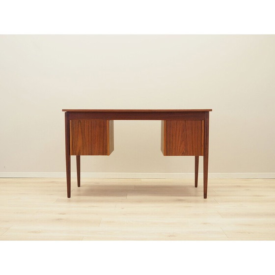 Image 1 of Teakhouten bureau, Deens ontwerp, jaren 1960, productie: Denemarken