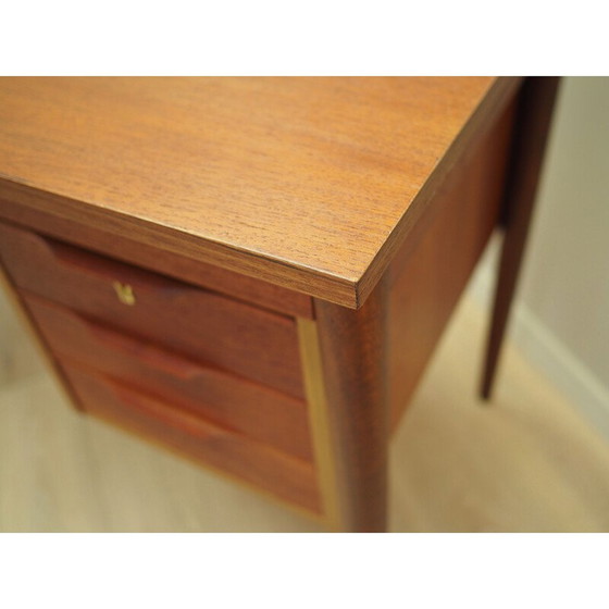 Image 1 of Teakhouten bureau, Deens ontwerp, jaren 1960, productie: Denemarken