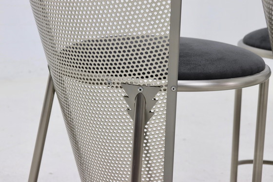 Image 1 of Frans van Praet voor Belgo Chrom Sevilla Eetkamerstoelen