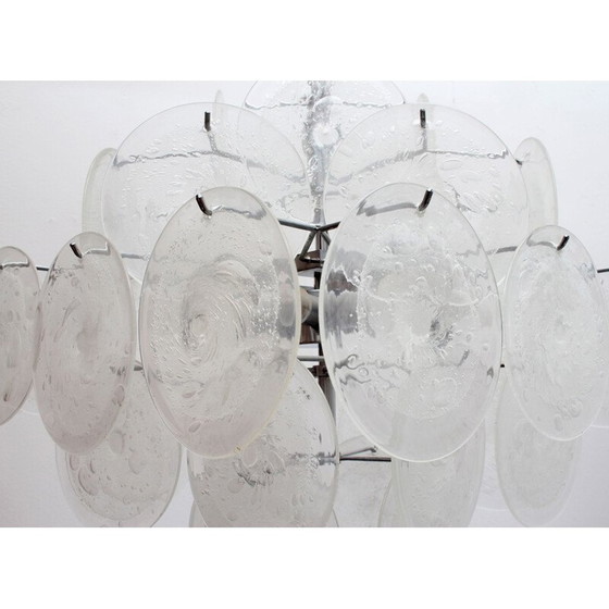 Image 1 of Vintage kroonluchter Murano van Gino Vistosi 1970