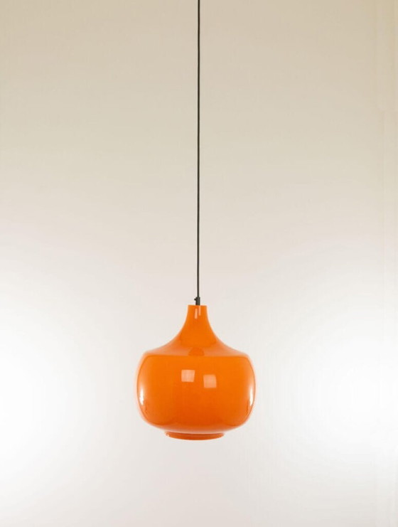 Image 1 of Hanglamp Orange Venini Murano