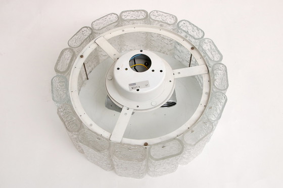 Image 1 of Doria Leuchten plaffoniere van ijsglas