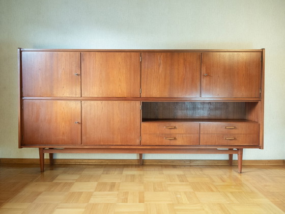 Image 1 of Highboard van Musterring, teak, 1960