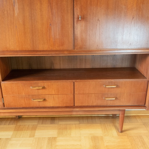 Highboard van Musterring, teak, 1960