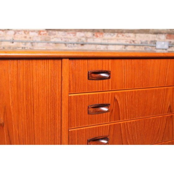 Image 1 of Deense mid century buffetkast van teak en palissander, jaren 1960