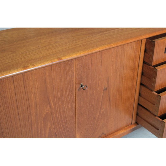 Image 1 of Deense mid century buffetkast van teak en palissander, jaren 1960