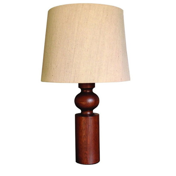 Image 1 of Scandinavische vintage tafellamp van Uno & Osten Kristiansson voor Luxus Vittsjö, Zweden 1970