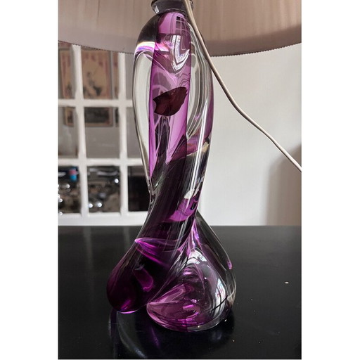 Vintage kristallen lamp, 1950