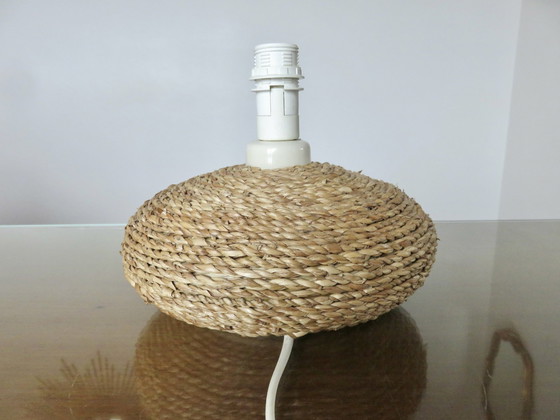 Image 1 of Lamp van gevlochten touw, Frankrijk, 1970