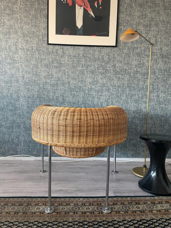 Image 1 of Vintage rotan armchair