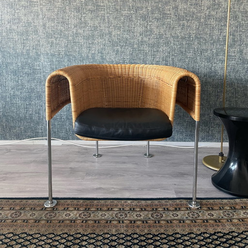 Vintage rotan armchair