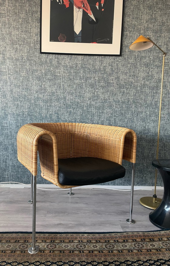 Image 1 of Vintage rotan armchair