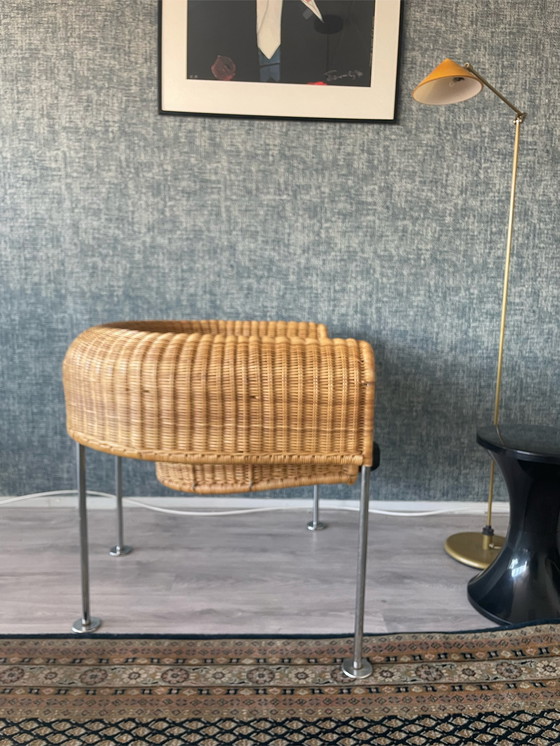 Image 1 of Vintage rotan armchair