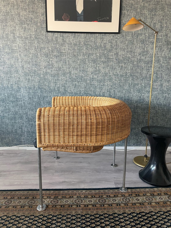 Image 1 of Vintage rotan armchair