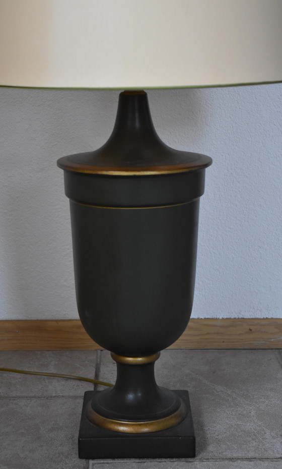 Image 1 of Grote En Kleine Aardewerken Tafellampen Van Kullmann, Jaren 90