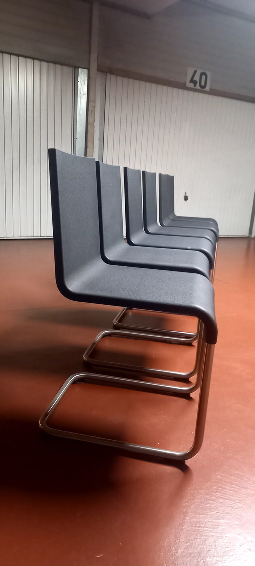 6x Vitra Maarten Van Severen stoel