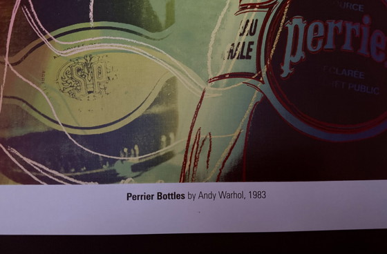 Image 1 of Andy Warhol: “Perrier, 1983”. ©2007 Andy Warhol Foundation For The Visual Arts, New York. 