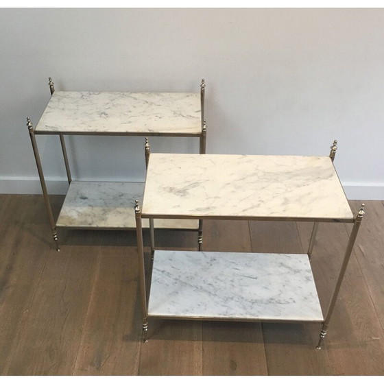 Image 1 of Paar zilveren Jansen bankstellen, 1940