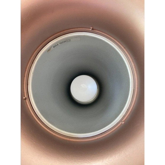 Image 1 of Vintage wit en roze gouden vloerlamp van Kaoyi Flacha, Japan 1980