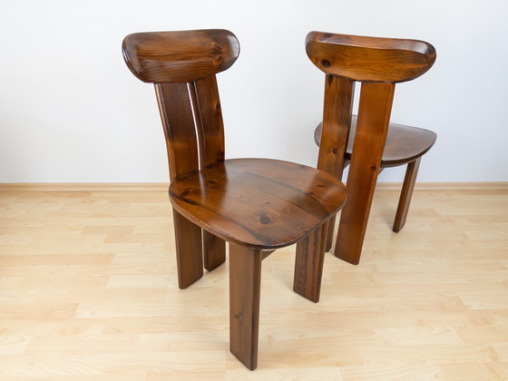 Image 1 of 4x vintage eetkamerstoelen