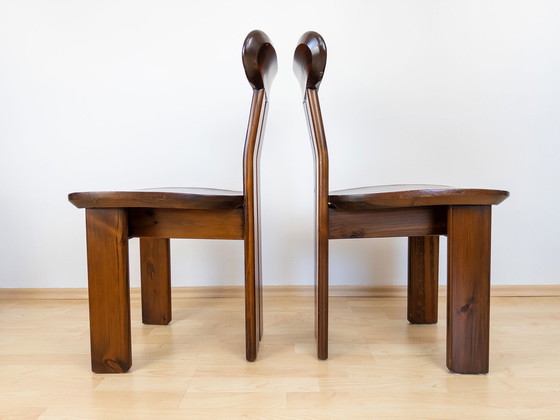 Image 1 of 4x vintage eetkamerstoelen