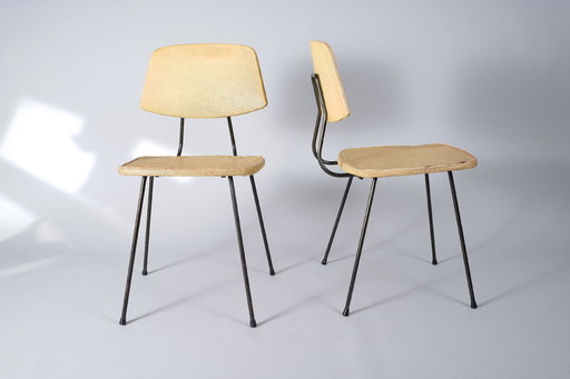 2x Rudolf Wolf Stoelen - Elsrijk