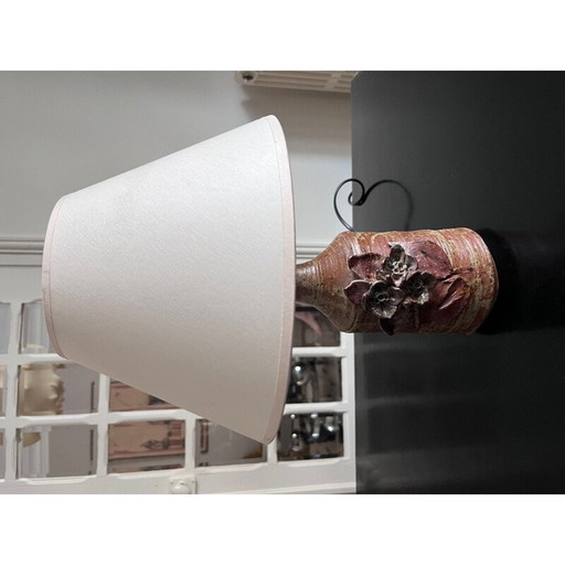 Vintage zandstenen lamp, 1970