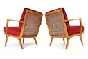2x Antimott fauteuil door Wilhelm Knoll