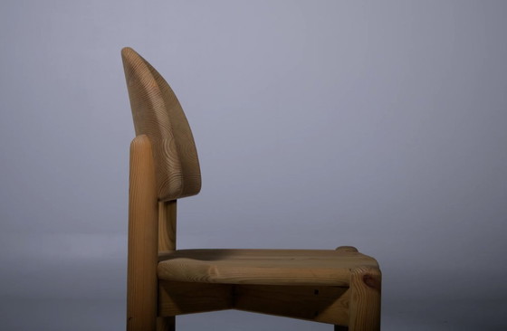 Image 1 of Rainer Daumiller massief grenen eetkamerstoelen voor Hirtshals