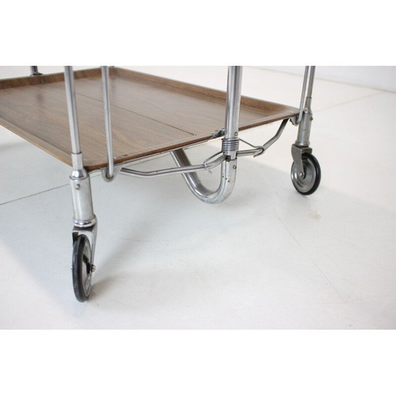 Image 1 of Mid-eeuwse verstelbare trolleybar, jaren 1980