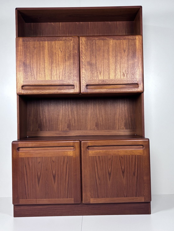 Image 1 of Vintage Teak Highboard Opbergkast 