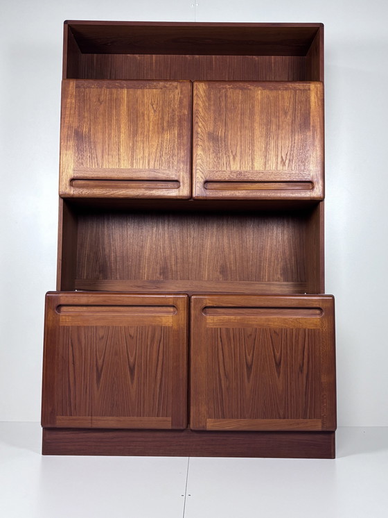 Image 1 of Vintage Teak Highboard Opbergkast 