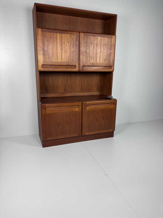 Image 1 of Vintage Teak Highboard Opbergkast 