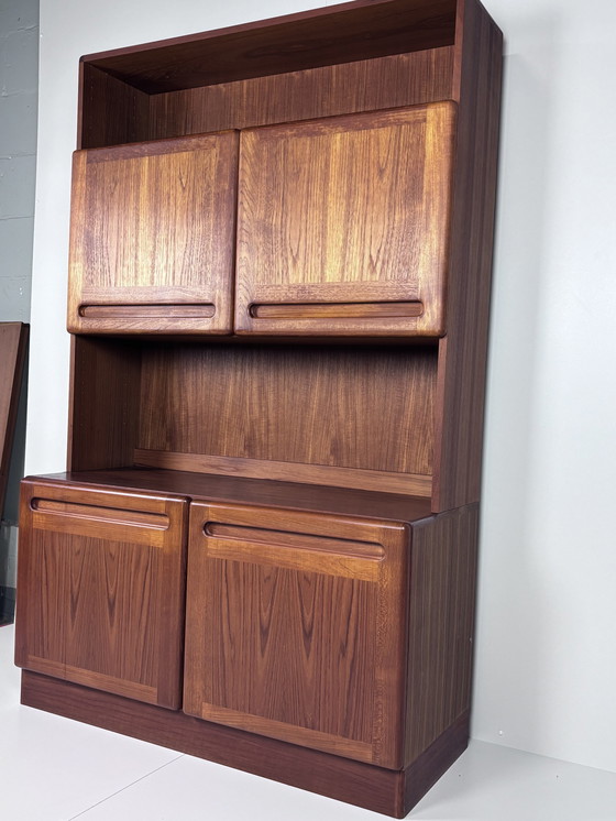 Image 1 of Vintage Teak Highboard Opbergkast 