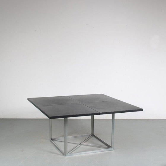 Image 1 of PK40 eettafel van Poul Kjaerholm voor Fritz Hansen, Denemarken, 1980