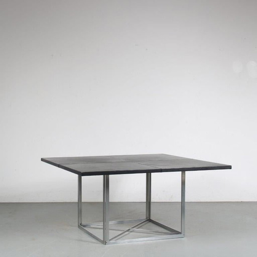 PK40 eettafel van Poul Kjaerholm voor Fritz Hansen, Denemarken, 1980