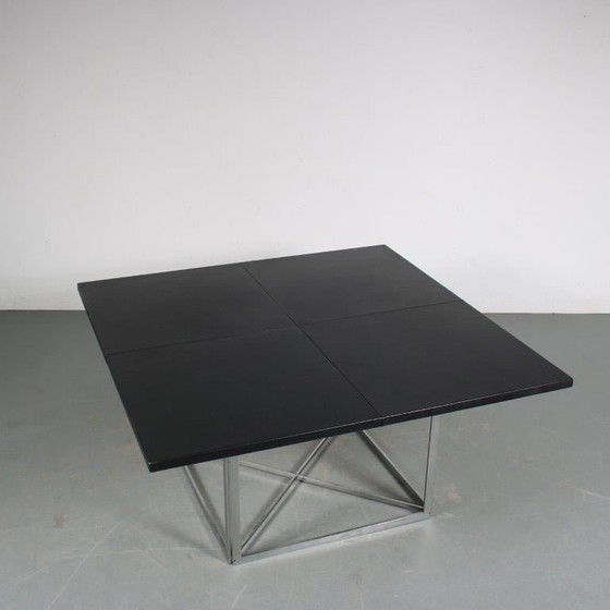 Image 1 of PK40 eettafel van Poul Kjaerholm voor Fritz Hansen, Denemarken, 1980