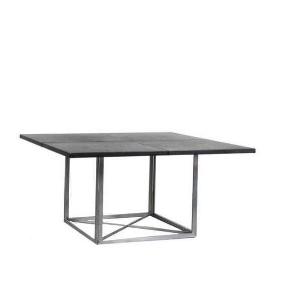 Image 1 of PK40 eettafel van Poul Kjaerholm voor Fritz Hansen, Denemarken, 1980