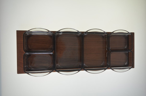 Image 1 of Teak dienblad Vintage