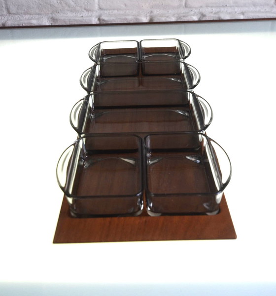 Image 1 of Teak dienblad Vintage