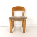 4x vintage brutalist stoel