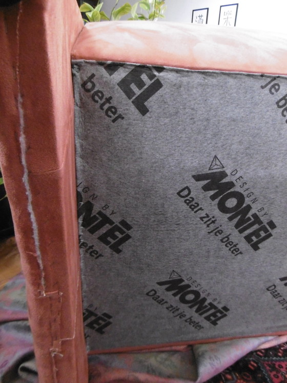 Image 1 of Montèl Bank 2,5 Zits Model Fresh Stof, Montara Kleur 0012 Oranje-Abrikoos