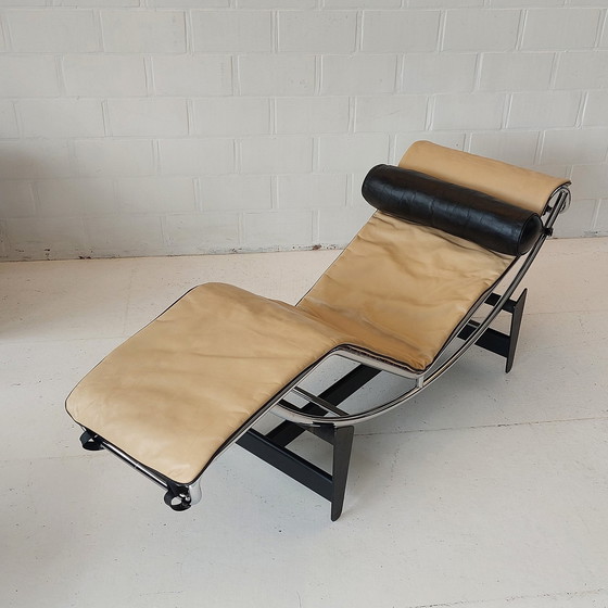 Image 1 of Le Corbusier Perriand Jeanneret Chaise Longue Lc4 Cassina 80