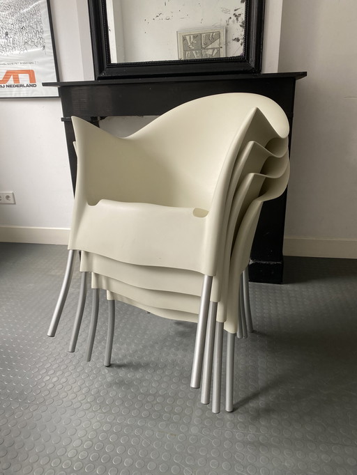 4x Starck stoelen Lord YO by Starck Aleph