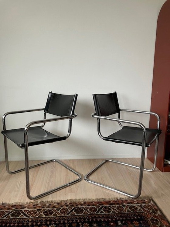 Image 1 of 2x Stoelen Marcel Breuer voor Thonet