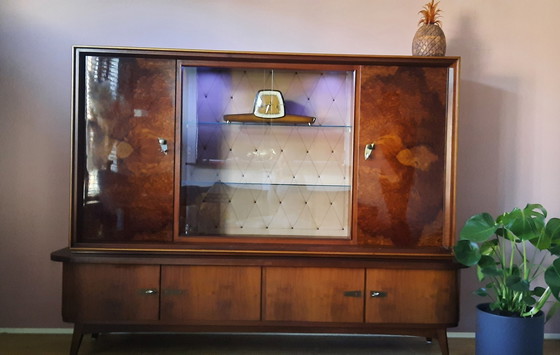 Image 1 of Mid Century Highboard