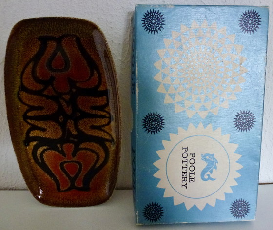 Image 1 of Vintage Poole Pottery Aegean 361