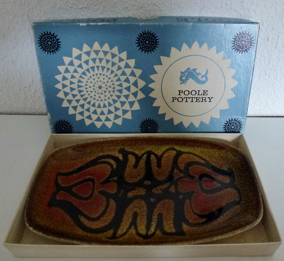 Image 1 of Vintage Poole Pottery Aegean 361