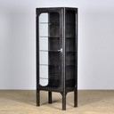 Vintage medische kast van Glas en IJzer , jaren 70